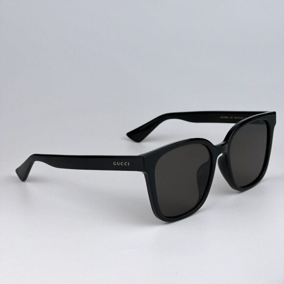 NEW Gucci GG1346SK 002 Black Brown Polarized Square Unisex Sunglasses GG 1346SK - Picture 8 of 15